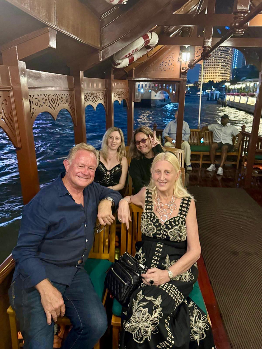 LIA hosts intimate dinner for top creatives in Baan Phraya at Mandarin Oriental in Bangkok