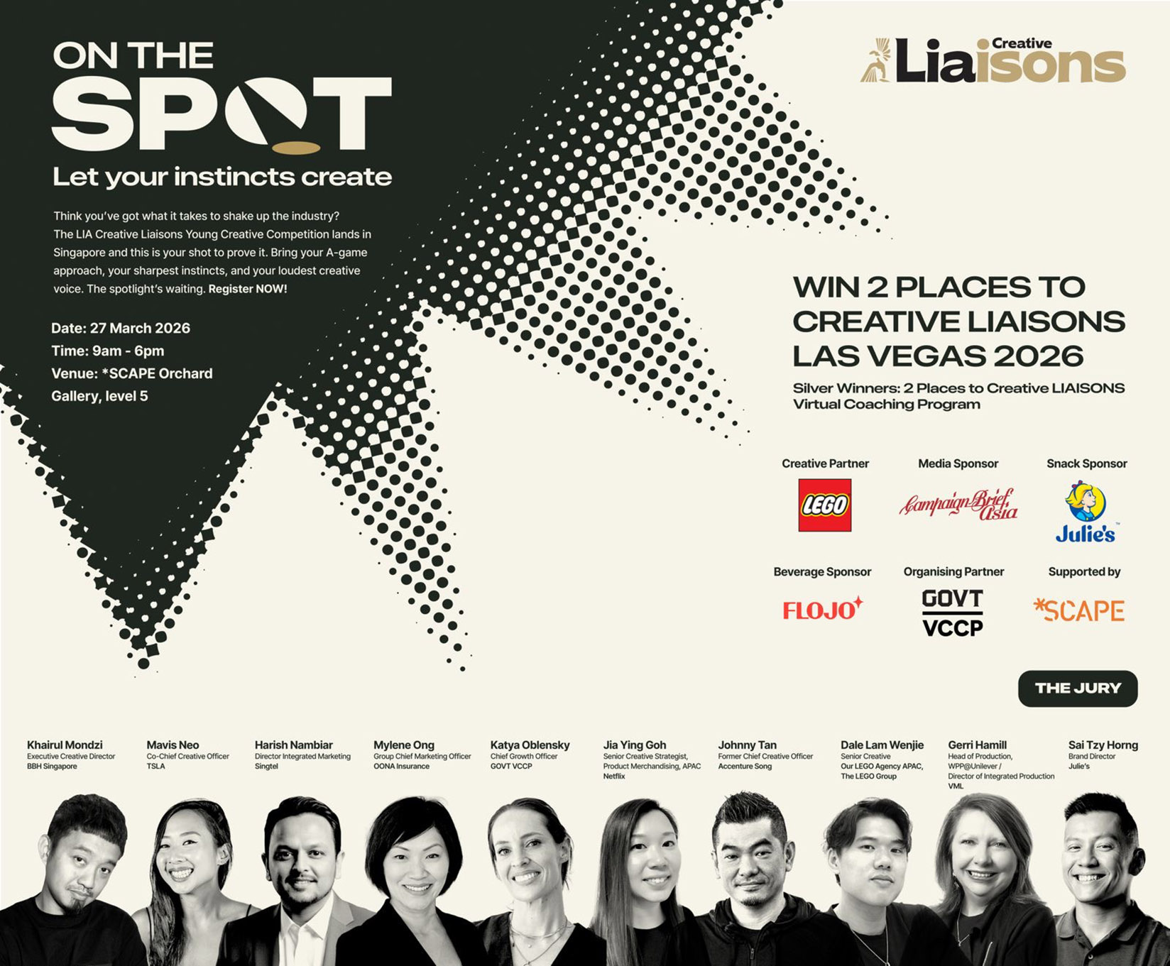 LIA and GOVT VCCP launch Singapore competition offering Creative LIAisons Las Vegas places