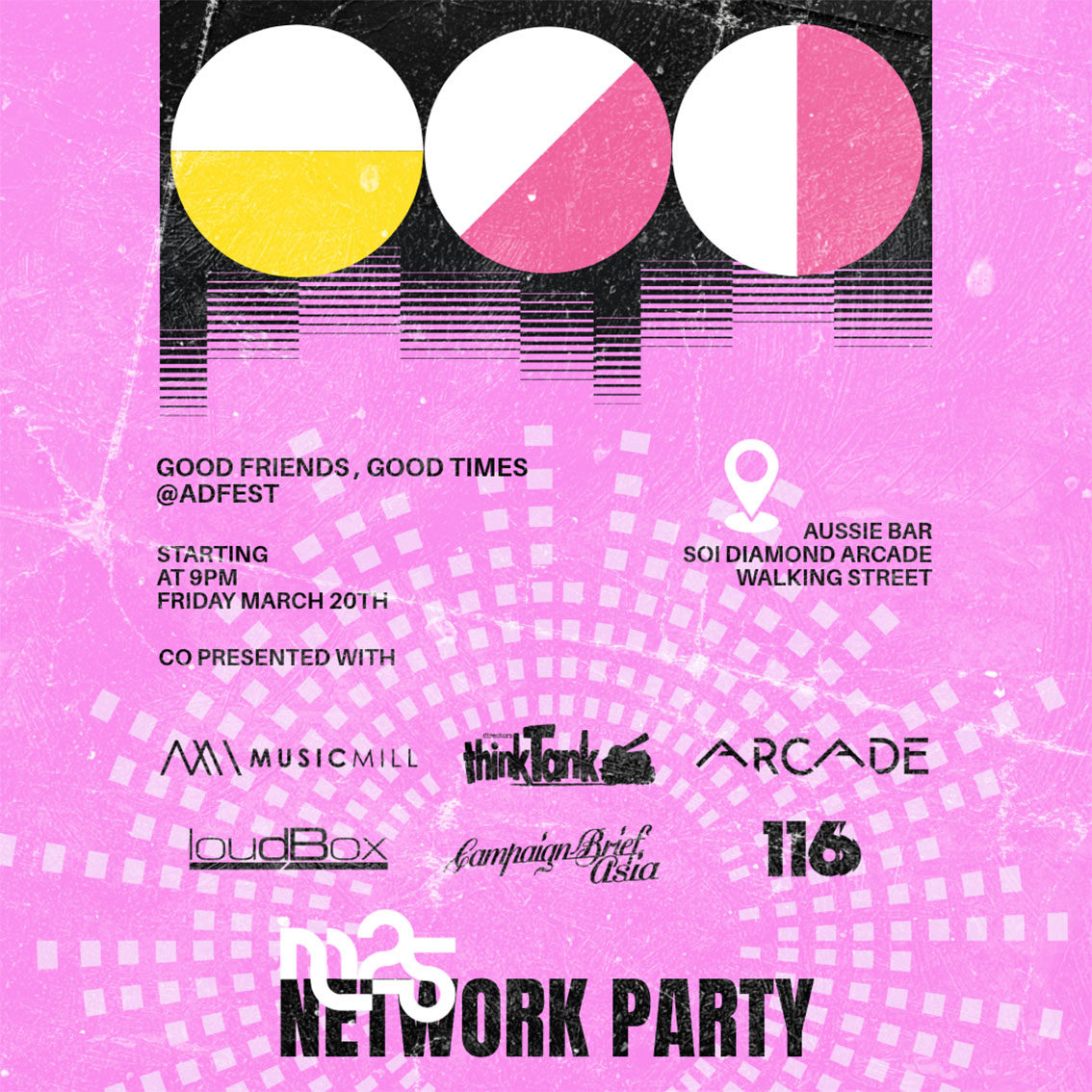 AdFest 2026: You’re invited to the M25 Network party – from 9pm on Friday March 20th