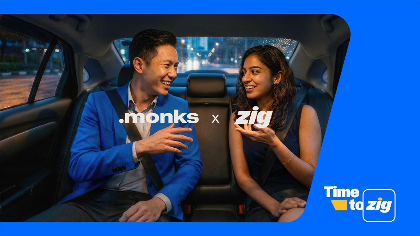 Monks Appointed Lead Brand, Media and Data Partner for ComfortDelGro’s Zig in Singapore