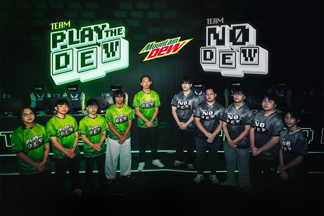Mountain Dew and BBDO Guerrero challenge Filipino gamers with ‘Play No DEW’ campaign