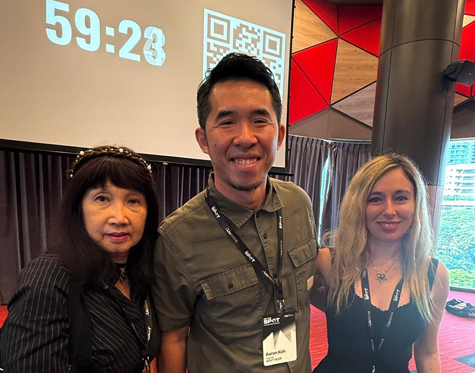 Yip Su Ann and Seth Low take top prize at ‘On the Spot’ Singapore competition winning places to LIA’s Creative LIAisons in Las Vegas