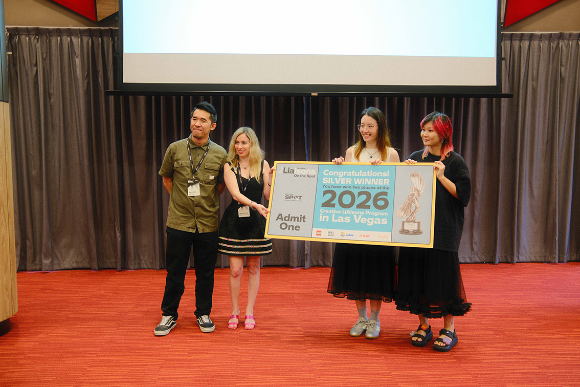 Yip Su Ann and Seth Low take top prize at ‘On the Spot’ Singapore competition winning places to LIA’s Creative LIAisons in Las Vegas