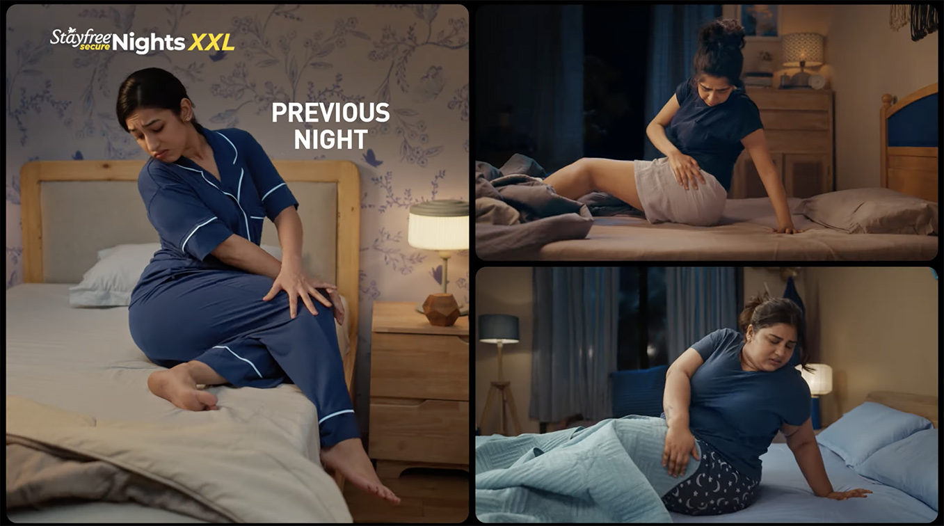 Stayfree tackles period sleep gap in new film