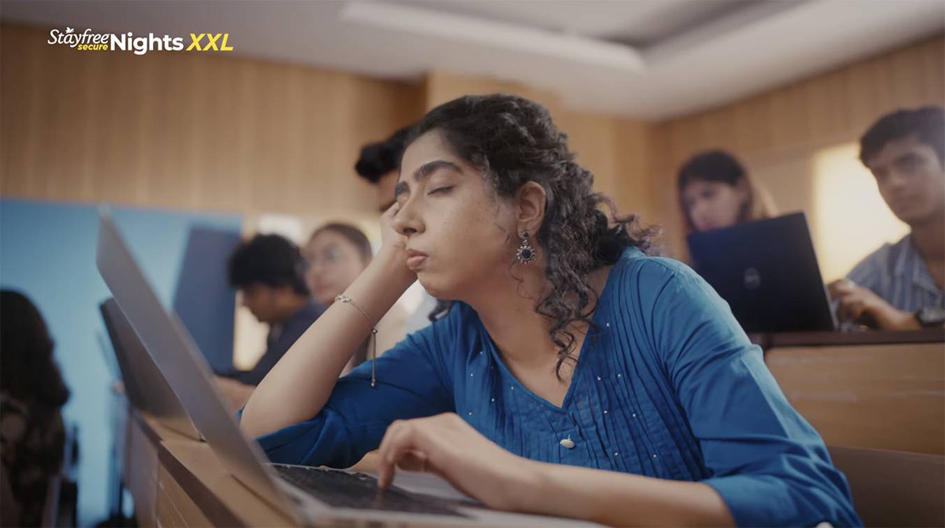 Stayfree tackles period sleep gap in new film
