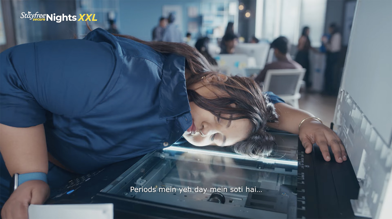 Stayfree tackles period sleep gap in new film