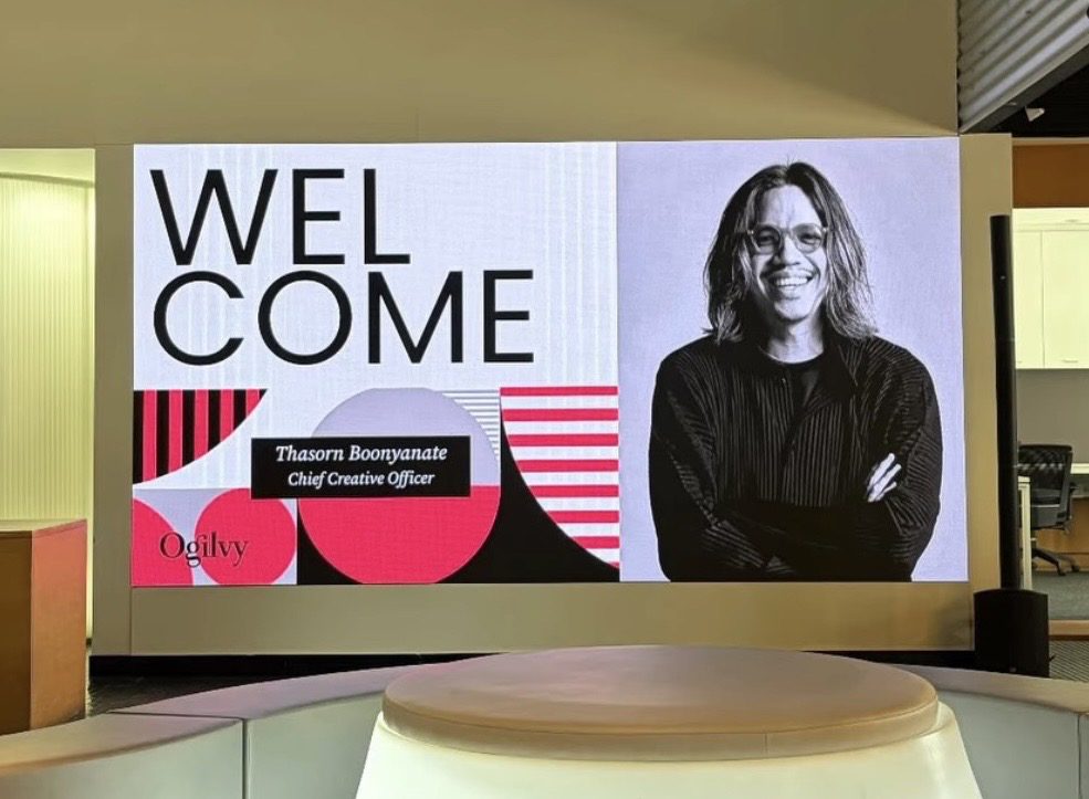 Thasorn Boonyanate to take up the Chief Creative Officer role at Ogilvy Thailand
