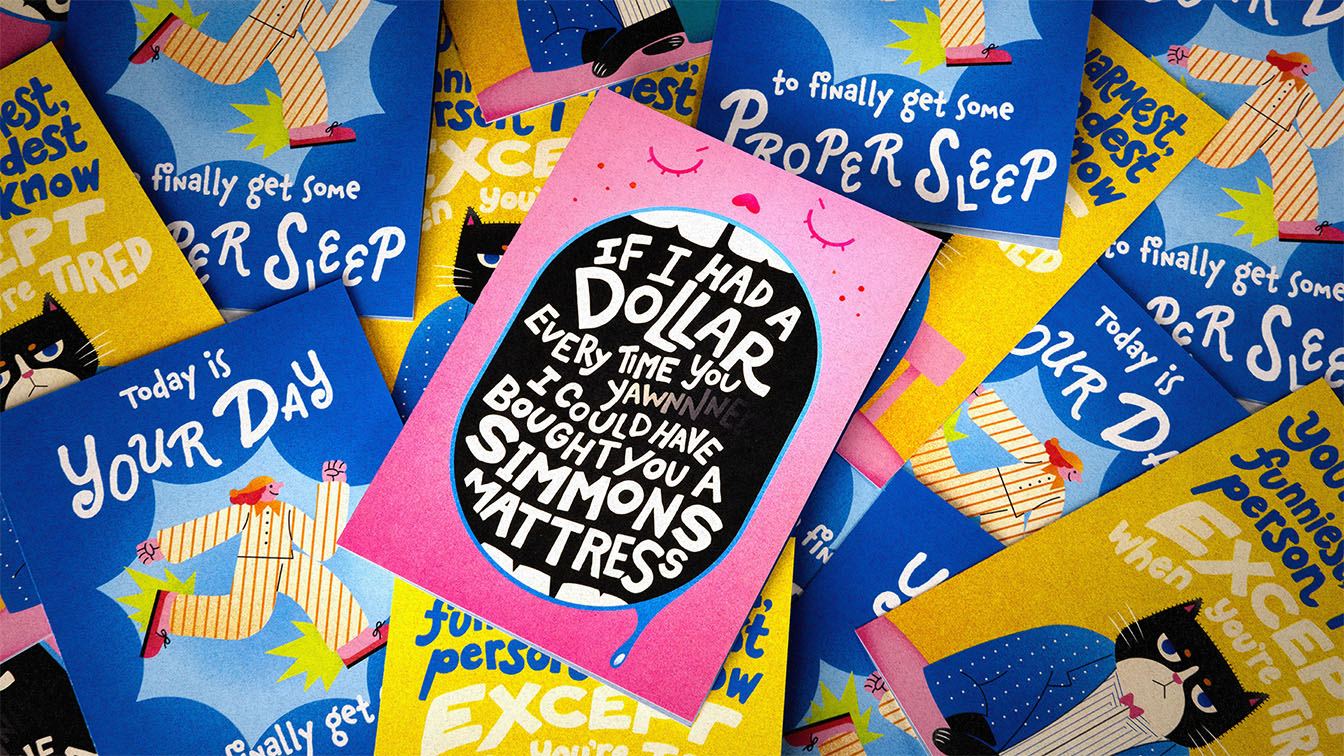 Simmons and TSLA turn better sleep into a Hallmark-worthy moment this World Sleep Day