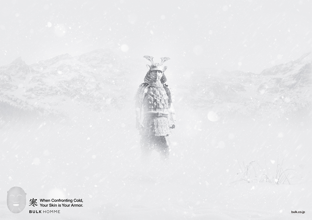Japanese skincare brand BULK HOMME turns armor into art via Grey, VML & Ogilvy Japan