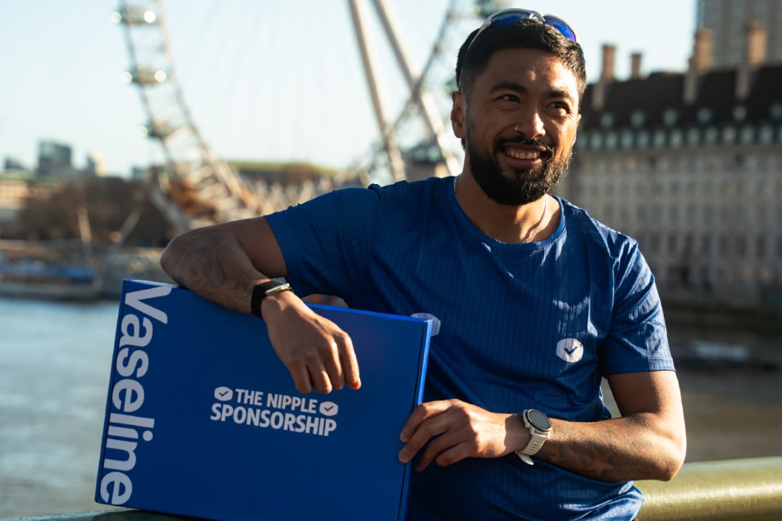 Vaseline sponsors nipples at London Marathon