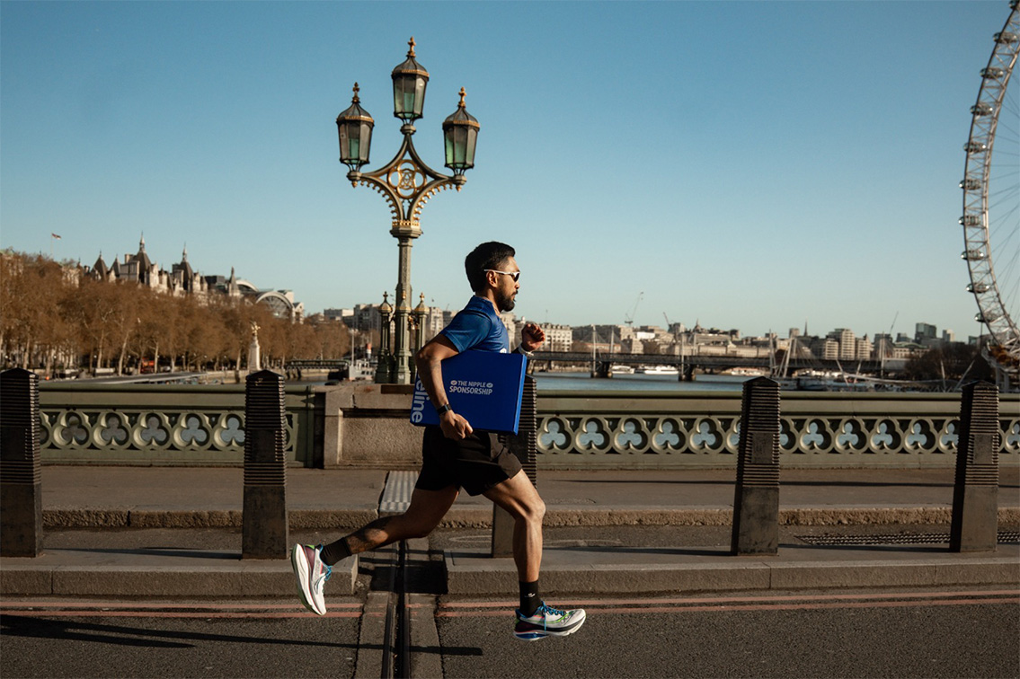 Vaseline sponsors nipples at London Marathon