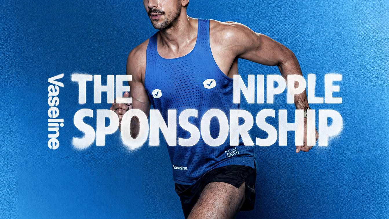 Vaseline sponsors nipples at London Marathon