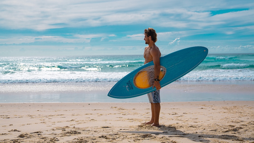 Aussie beer brand Gage Roads Brew Co launches the world’s first surfboard filled with beer