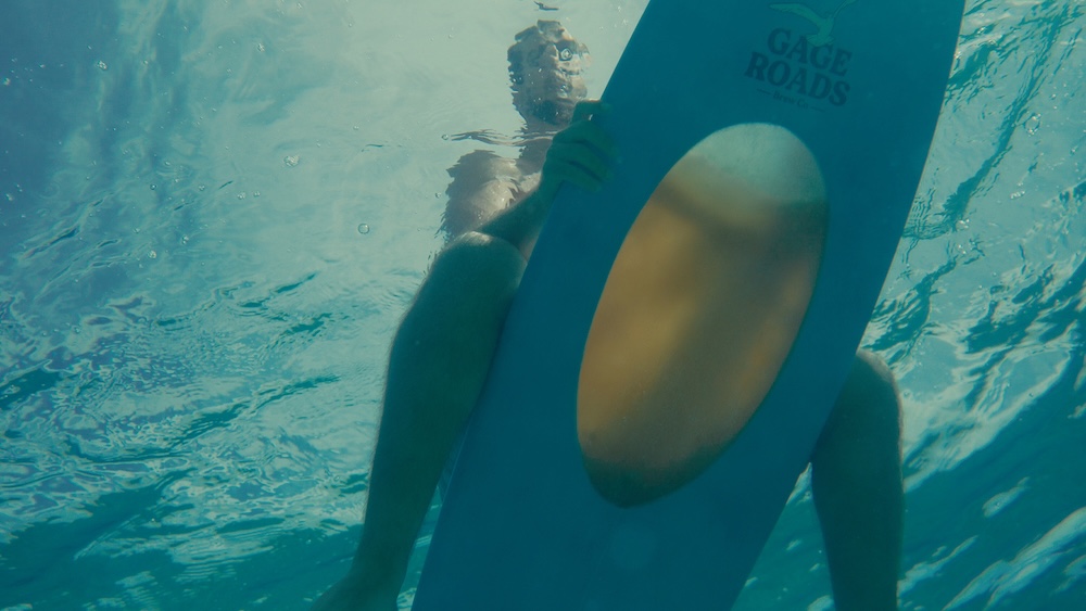 Aussie beer brand Gage Roads Brew Co launches the world’s first surfboard filled with beer