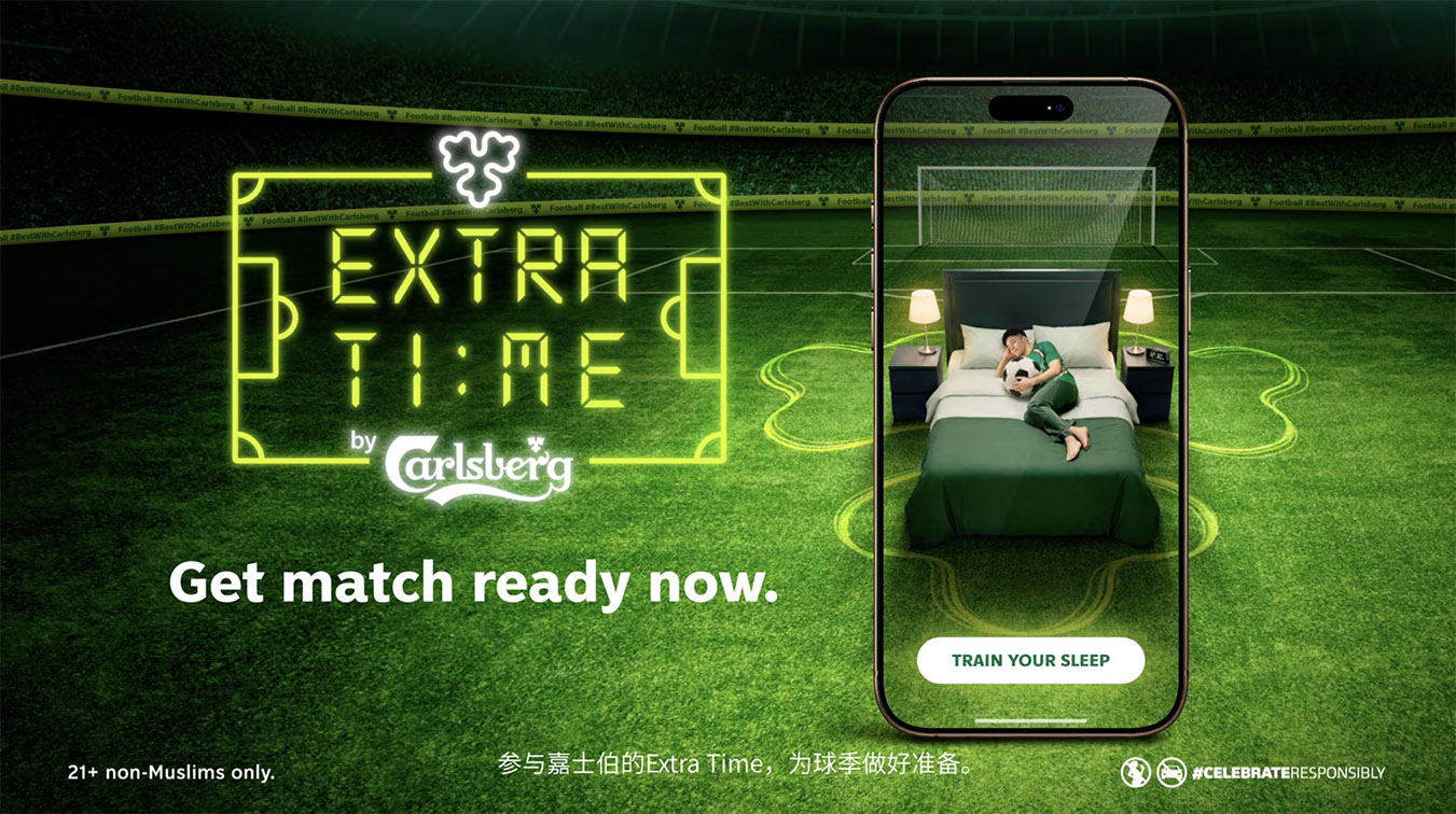 Carlsberg entraîne les fans à survivre aux matchs de 4 h