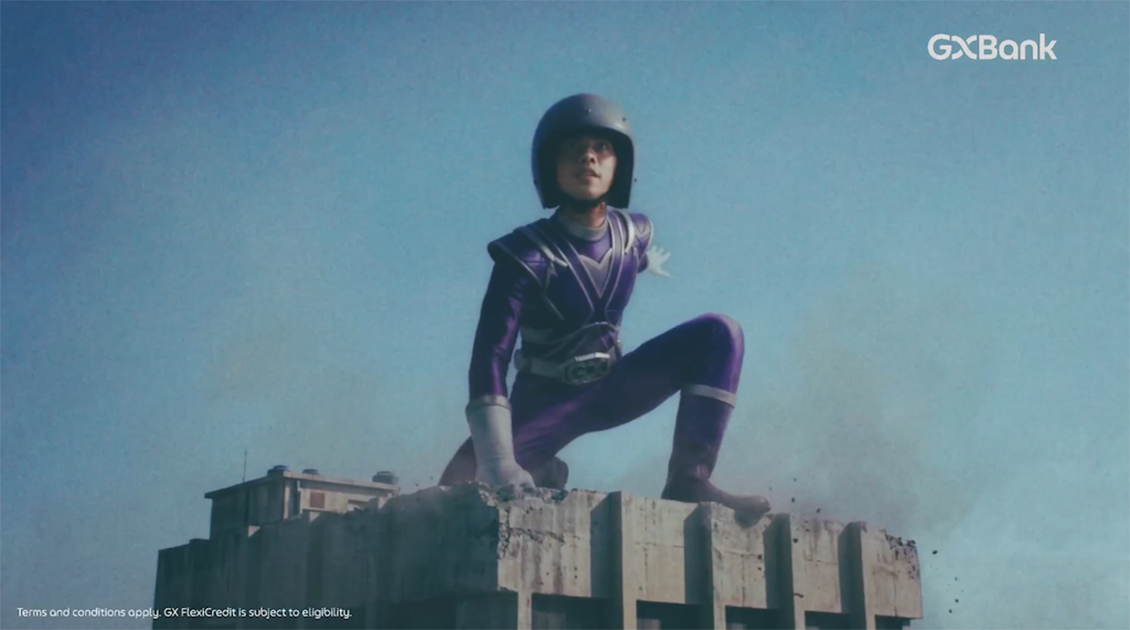GXBank battles banking monsters in Tokusatsu-inspired campaign from Publicis Groupe Malaysia