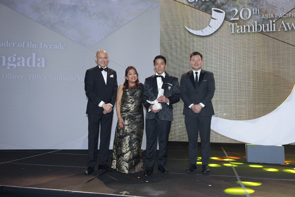 APAC Tambuli Awards reveals its 2026 winners: Merlee Jayme, Melvin Mangada and David Guerrero named Agency Leaders of the Decade