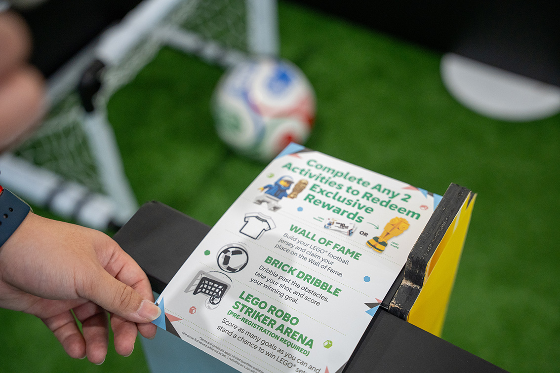 LEGO kicks off FIFA World Cup 2026 celebrations in Singapore with football fan experience