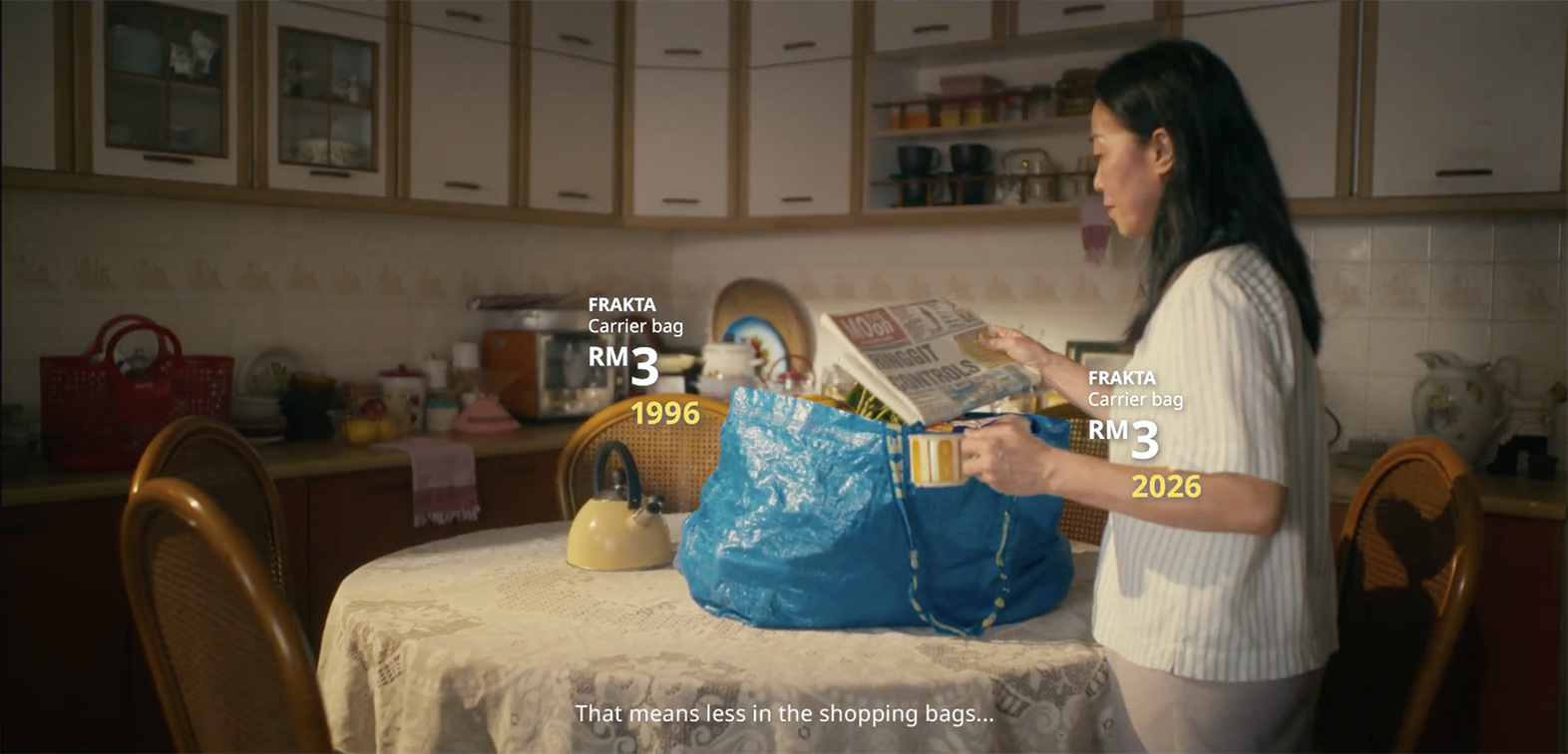 Fishermen Integrated and Directors Think Tank create 30th anniversary campaign for IKEA Malaysia celebrating the homes it helped shape