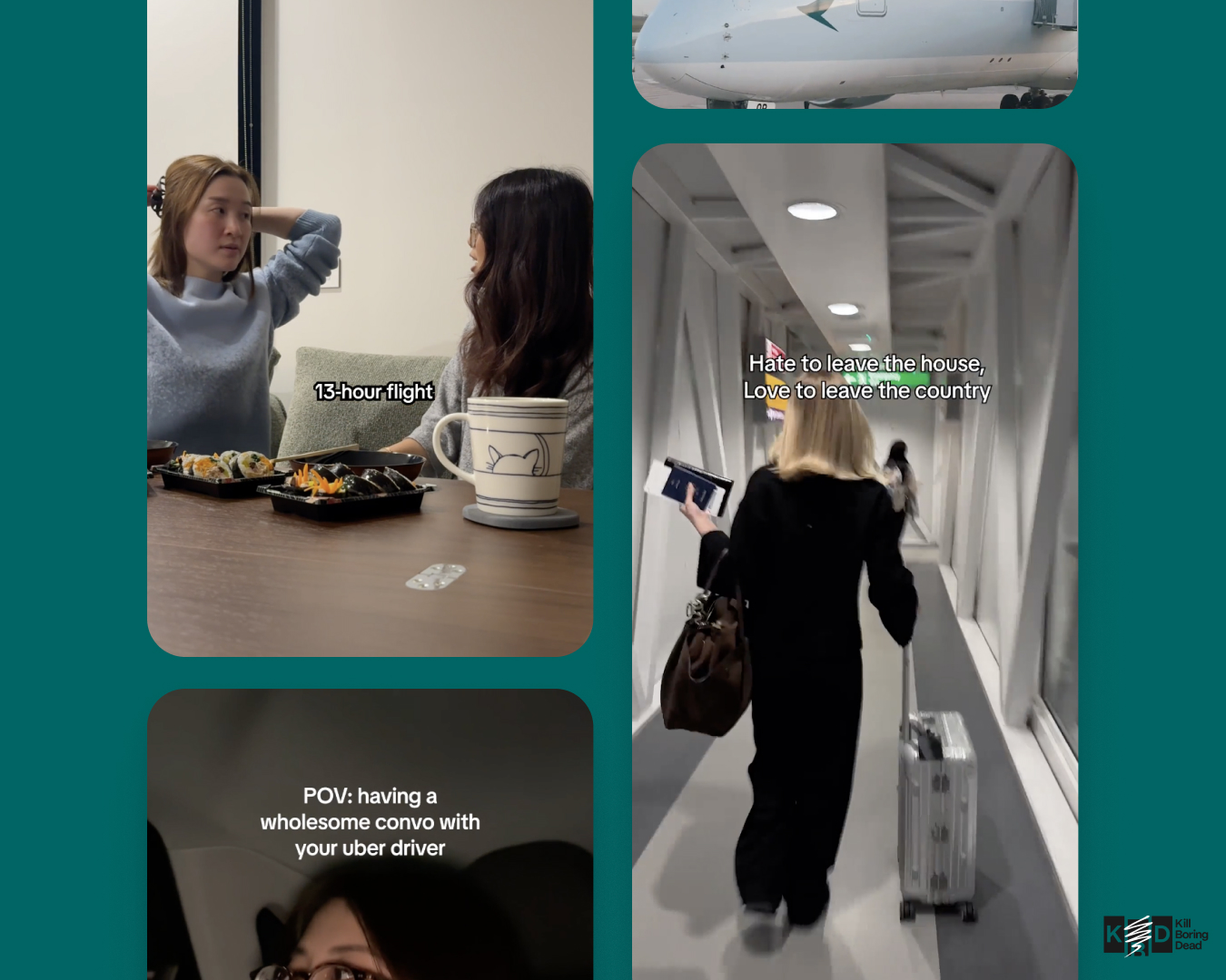 Kill Boring Dead launches first Aussie campaign for Cathay Pacific with creator-led TikTok work