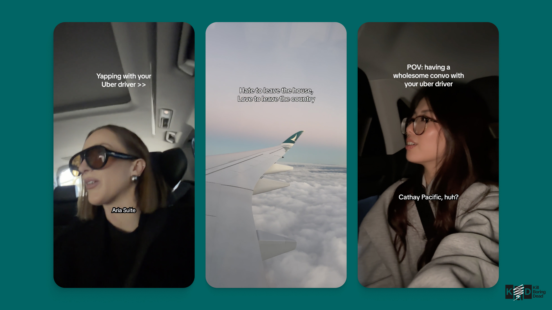 Kill Boring Dead launches first Aussie campaign for Cathay Pacific with creator-led TikTok work