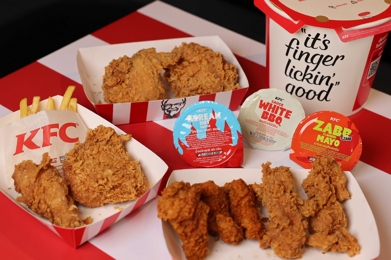 KFC Thailand dips into sauce-obsessed culture with three new flavours