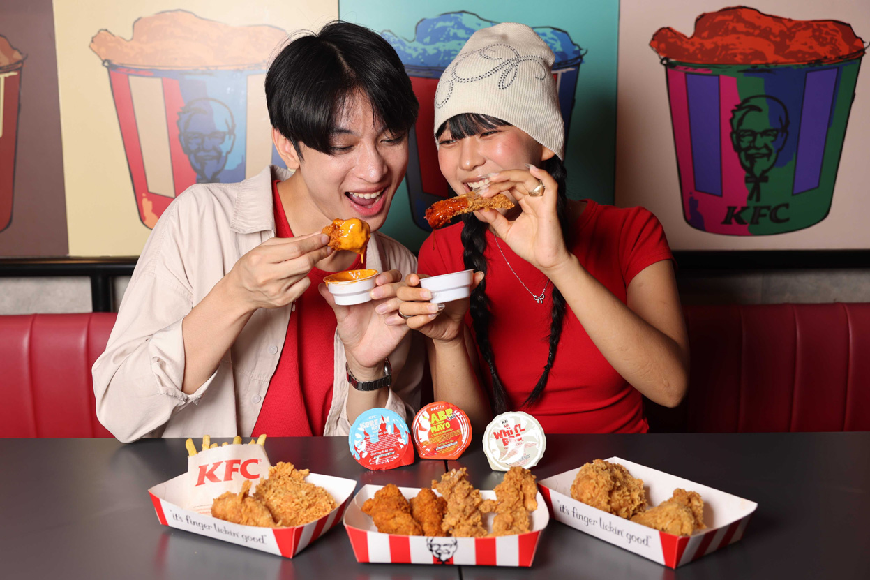 KFC Thailand dips into sauce-obsessed culture with three new flavours