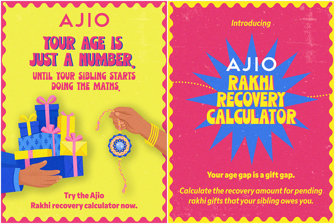 AJIO and 22feet launch ‘Rakhi Recovery Abhiyaan’ to recover years of missed gifts