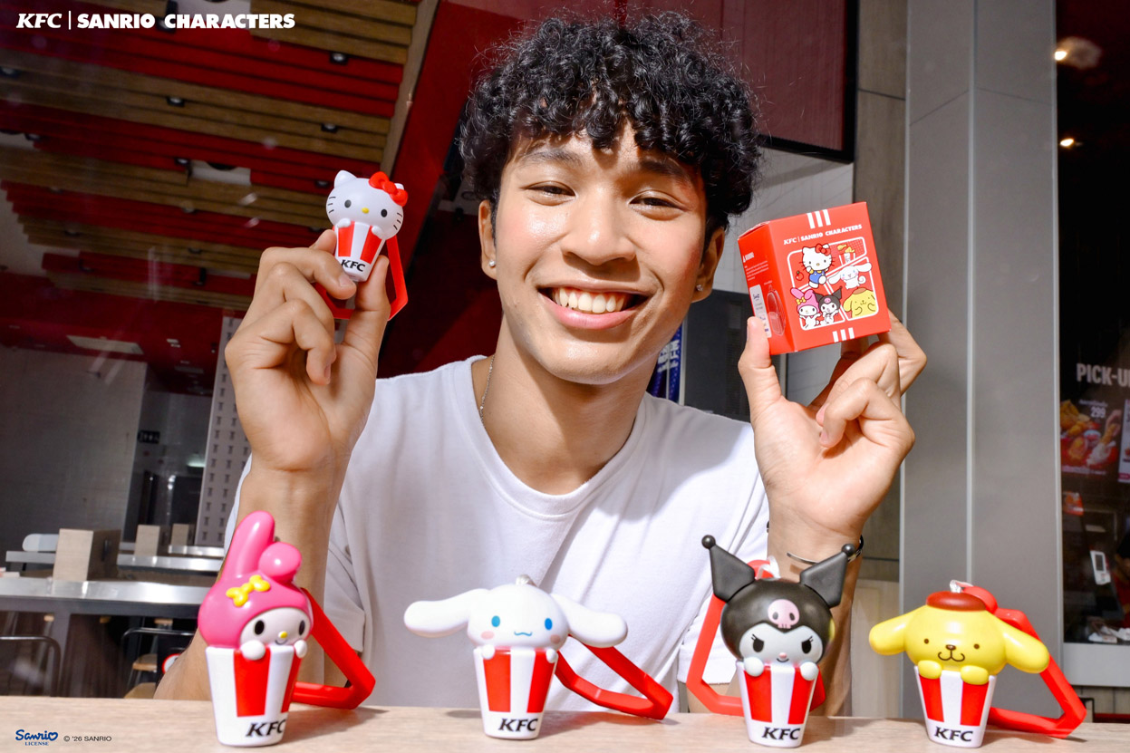 KFC Thailand teams up with Sanrio Characters for collectible blind-box keychains