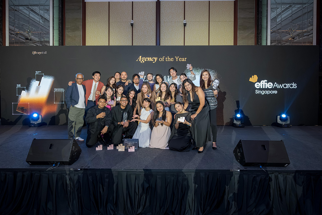 BLKJ Havas dominates Effie Singapore Awards 2026 with Grand Prix and five Gold: BBH, TBWA and Grab Creative Studio also perform strongly