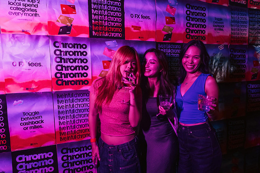 The Secret Little Agency turns Singapore into a world of colour for DBS Chromo Card launch
