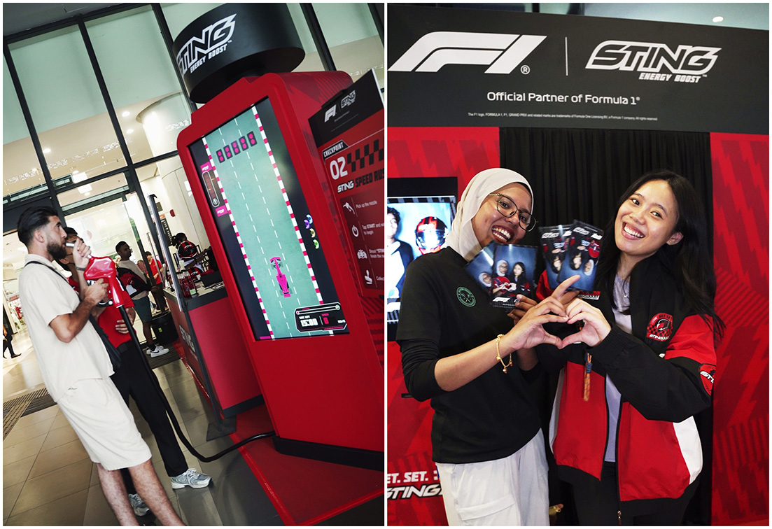 STING and THE SHOUT GROUP bring F1’s electrifying energy to Malaysia and Singapore