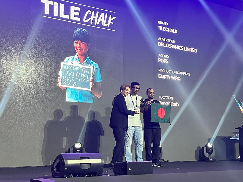 MAD STARS Highlight: Bangladesh’s POP5 wins SDG Grand Prix with TileChalk for DBL Ceramics