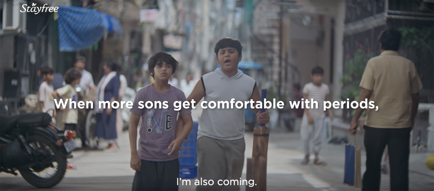 Stayfree’s latest #BetaStayfreeLeAana film puts boys at the centre of breaking period taboos