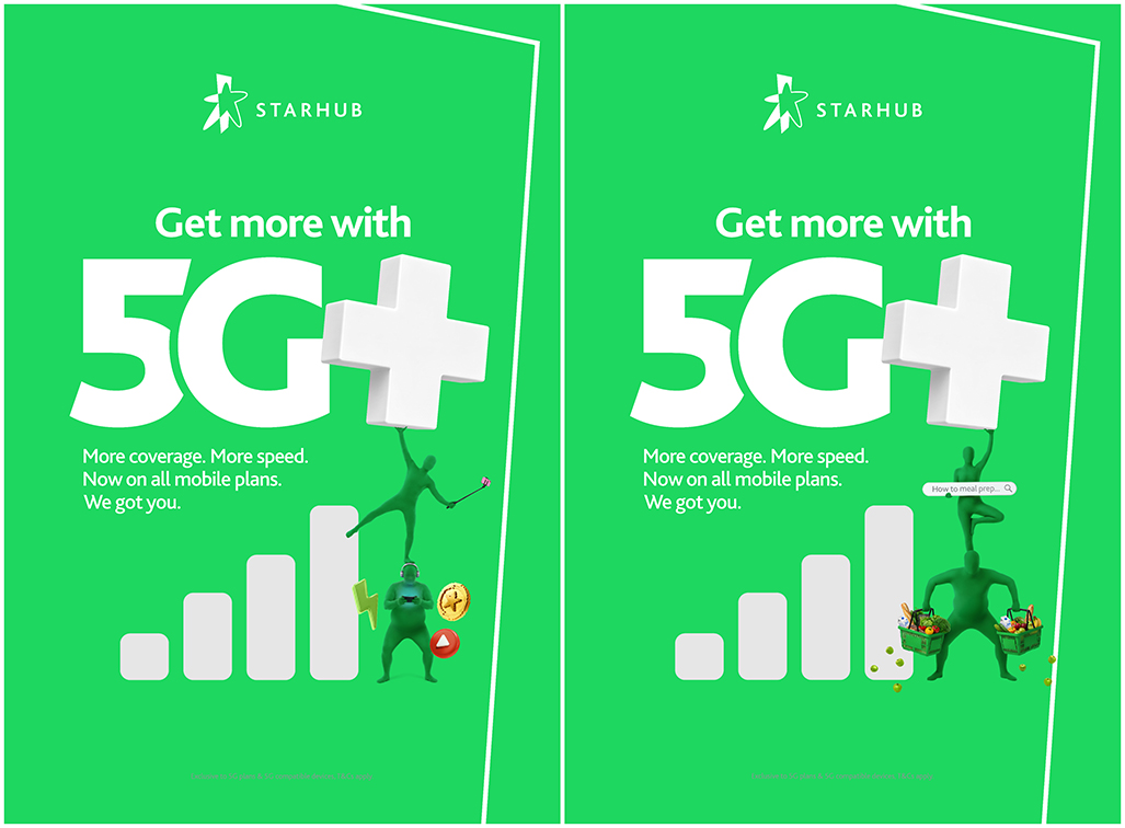 StarHub gets more from 5G+ with integrated campaign from TBWA\Singapore