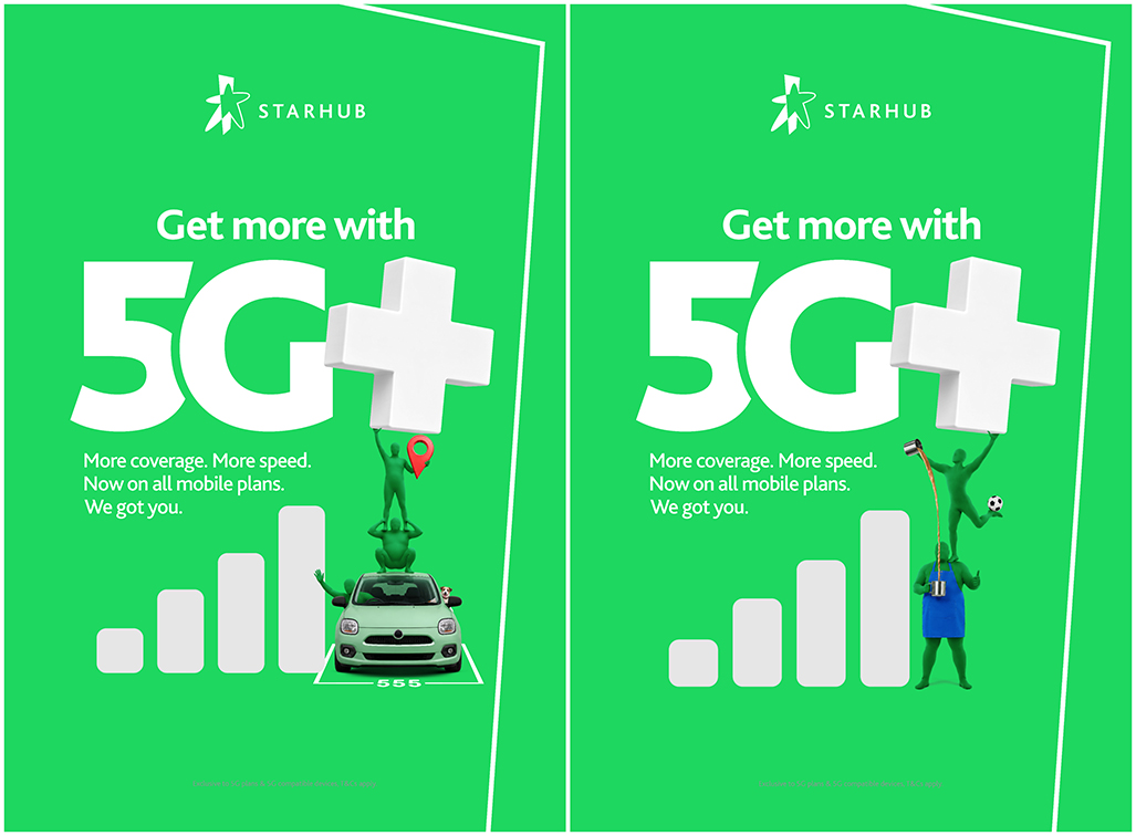 StarHub gets more from 5G+ with integrated campaign from TBWA\Singapore
