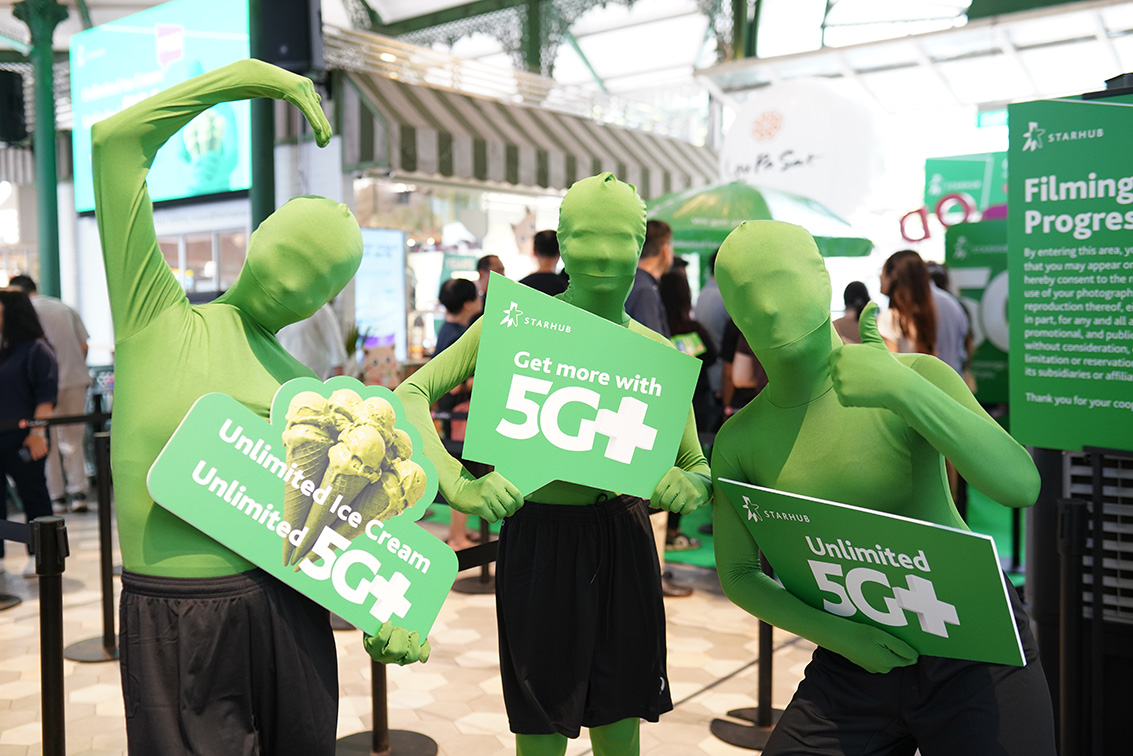 StarHub gets more from 5G+ with integrated campaign from TBWA\Singapore