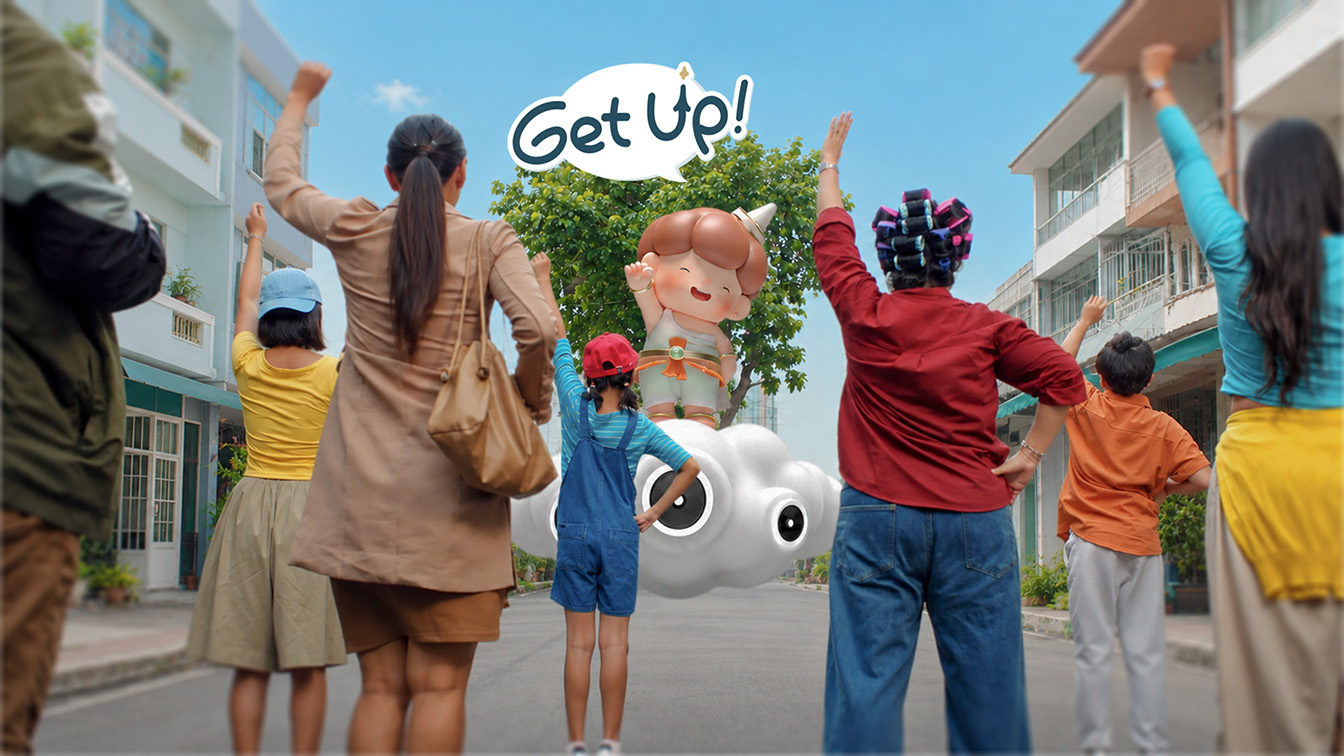 CJ WORX Bangkok turns Thai guardian spirit into health reminder for ThaiHealth