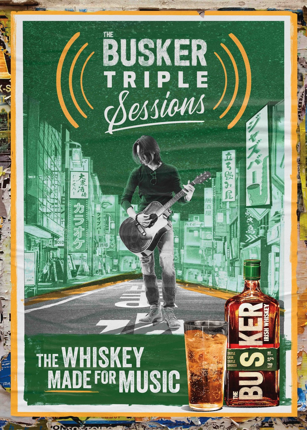 The Busker Irish Whiskey launches ‘Triple Sessions’ in Japan via Curious Nation