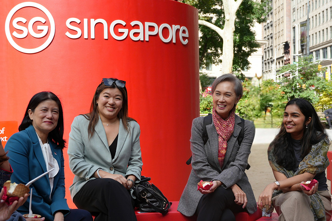 The Secret Little Agency creates Singapore’s Zero Parlour for Climate Week NYC
