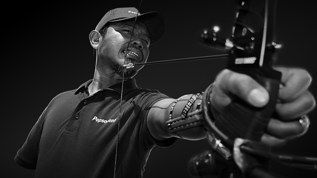 Pepsodent and frank. Singapore put Kholidin’s bite at the heart of sporting performance