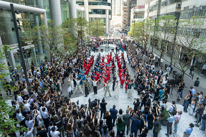 Cathay takes Hong Kong on an eight-minute journey through 80 years