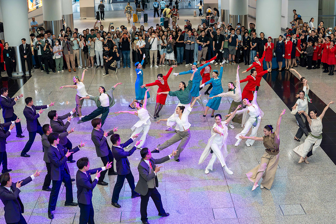 Cathay takes Hong Kong on an eight-minute journey through 80 years