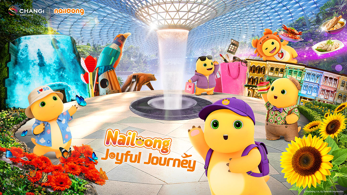 Changi Airport turns Nailoong’s digital following into a physical Golden Week experience