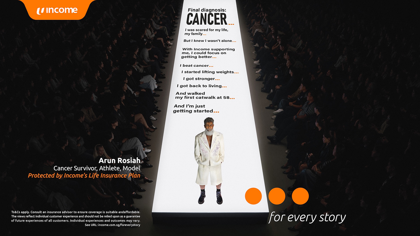 Income Insurance unveils new brand platform ‘For Every Story’ with Leo Singapore