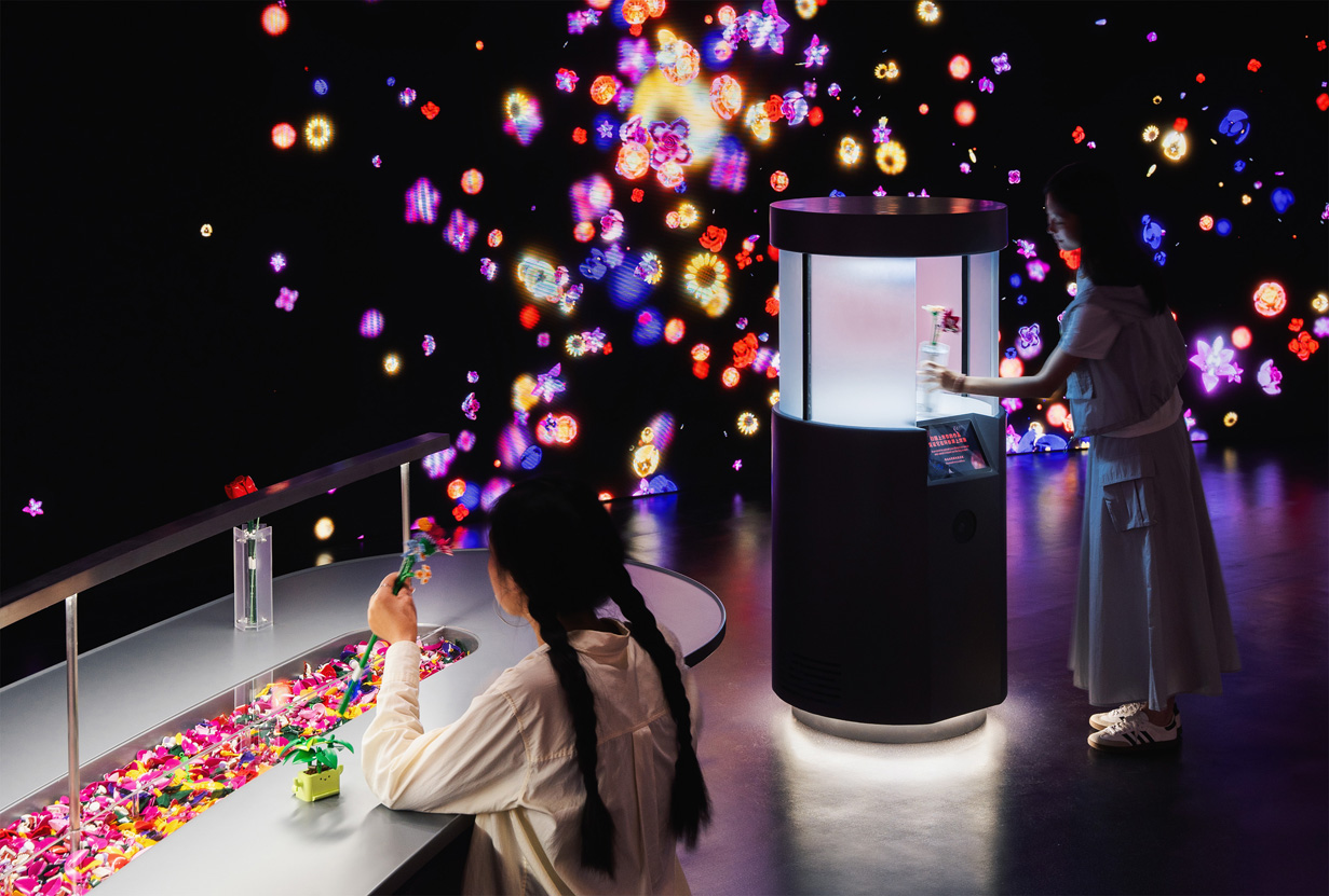 Our LEGO Agency China creates city-scale LEGO Botanical Wave in Shanghai