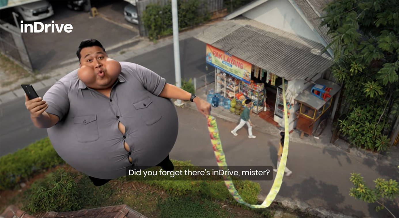 inDrive and inlab turn ride-hailing frustration into ‘human inflation’ in new Indonesia film