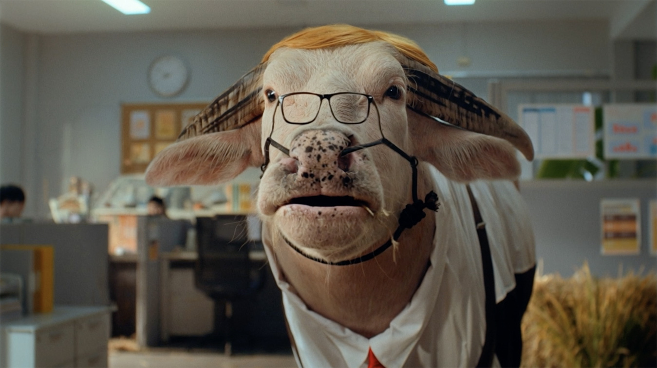 Yell Bangkok brings a buffalo into the office for Brice’s Thai launch